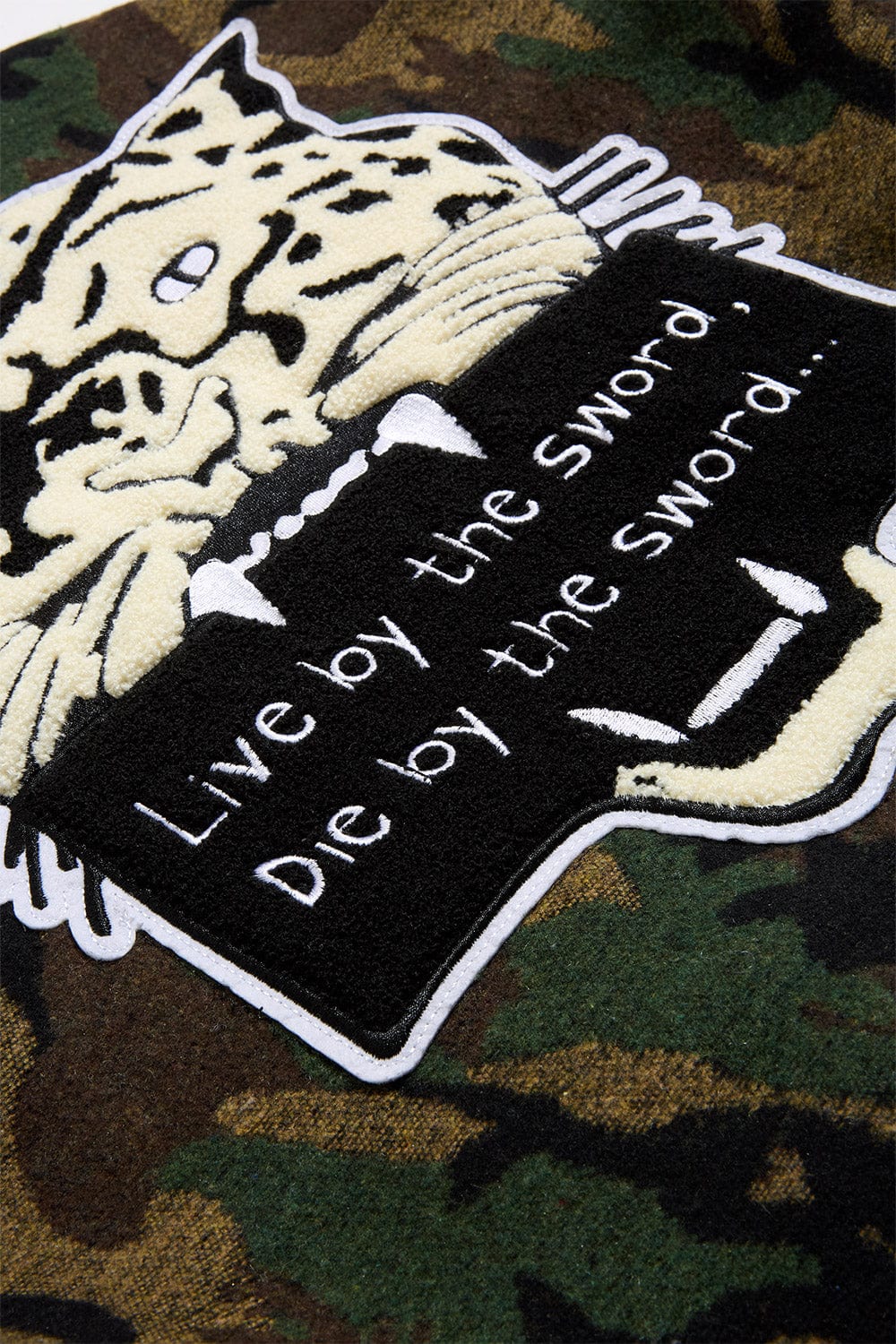 Jordan Craig Life of Vice Varsity Jacket (Vintage Camo)