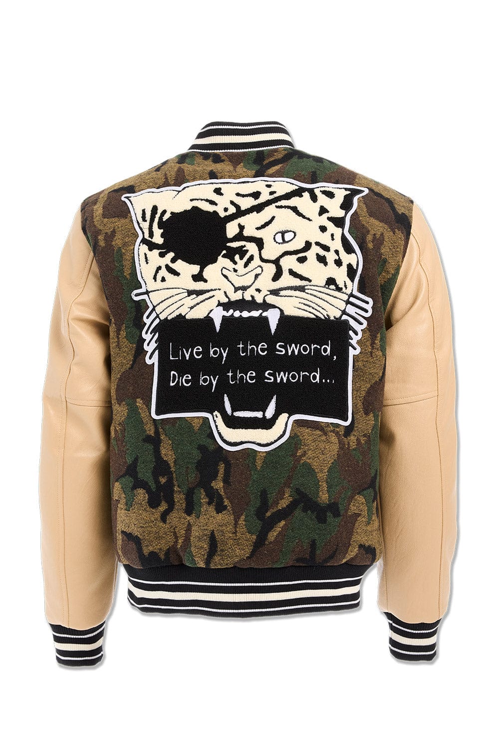 Jordan Craig Life of Vice Varsity Jacket (Vintage Camo)