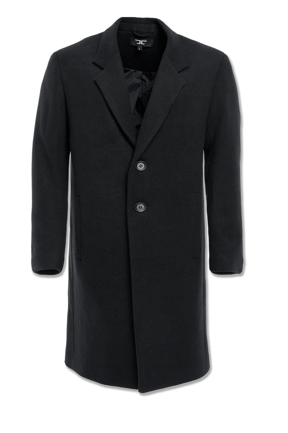 JC Big Men Big Men's Nolita Top Coat (Black) 4XL / Black