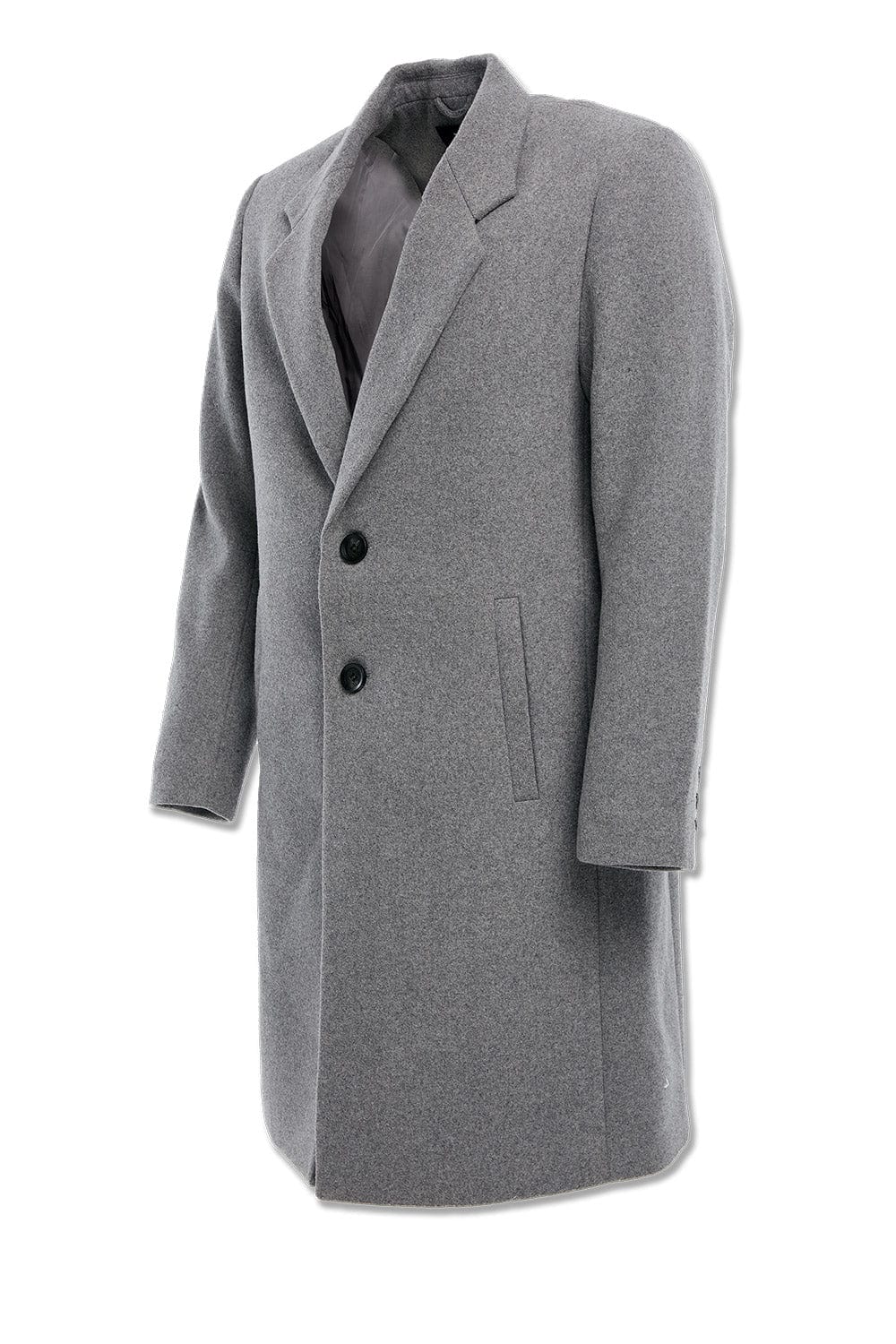 JC Big Men Big Men's Nolita Top Coat (Light Grey)