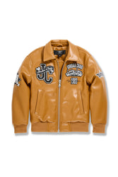Kids Legacy Everlasting Varsity Jacket (Wheat)