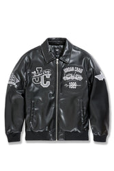 Big Men's Legacy Everlasting Varsity Jacket (Black)