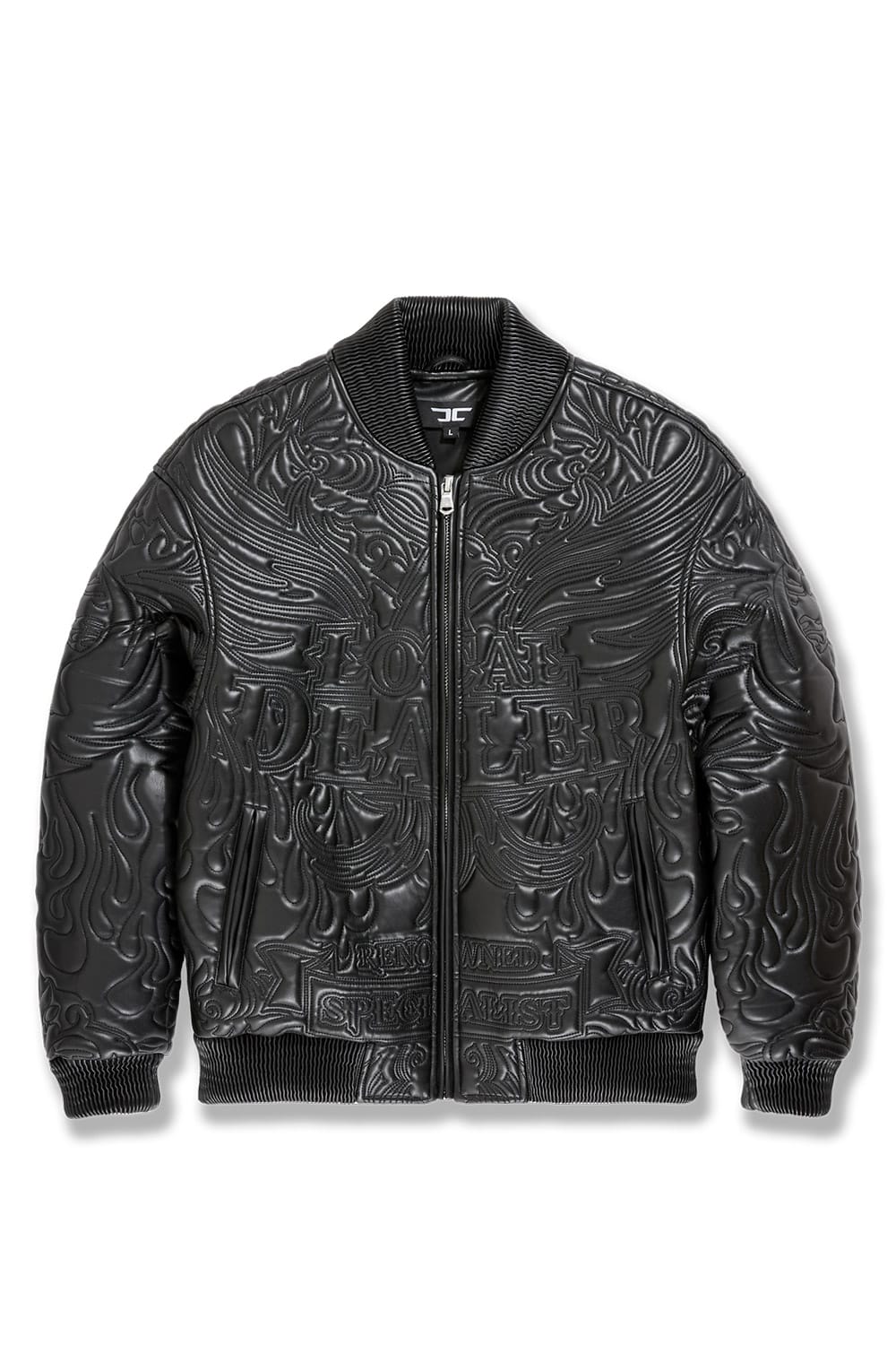 Jordan Craig Harlem World Bomber Jacket (Black) Black / S