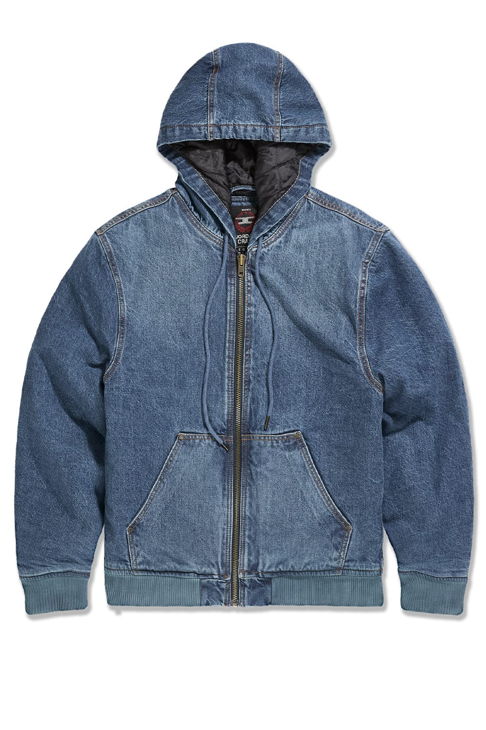 Jordan Craig OG Denim Zip Up Bomber Jacket