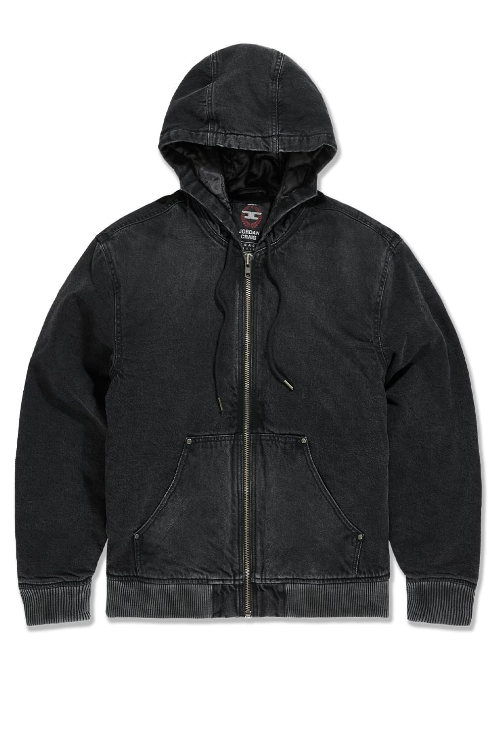 Jordan Craig OG Denim Zip Up Bomber Jacket