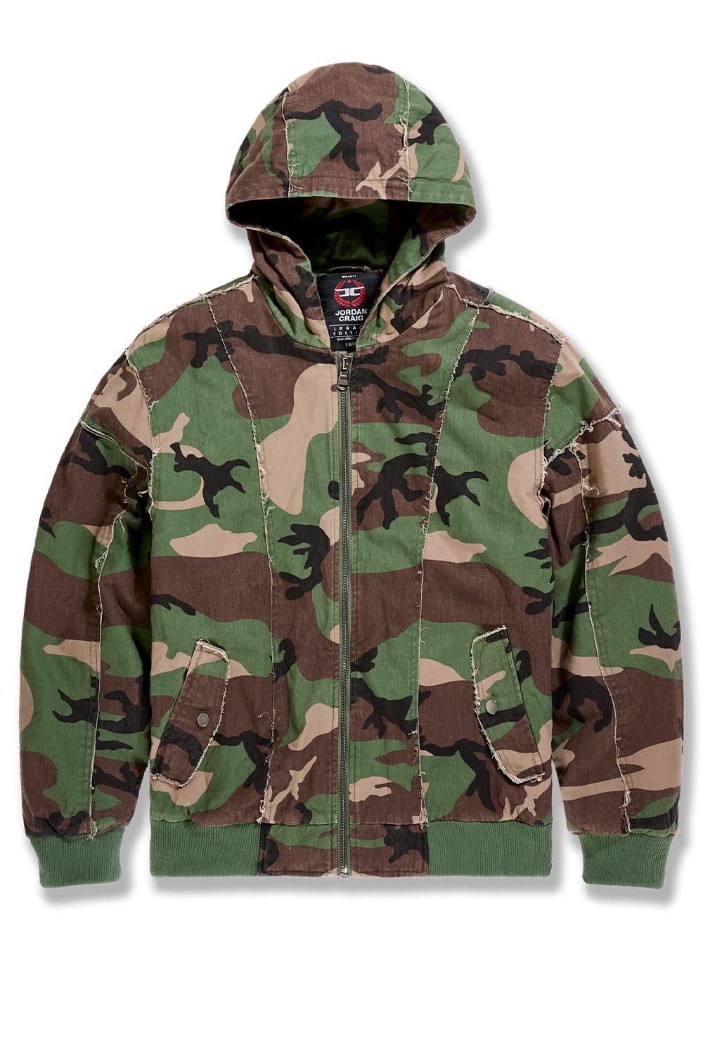 Jordan Craig Front line Bomber Jacket (Vintage Camo)