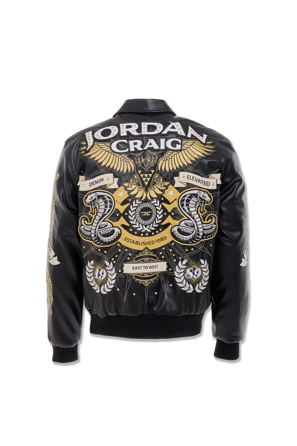 Jordan Craig 89' Til Infinity Bomber Jacket (Black)