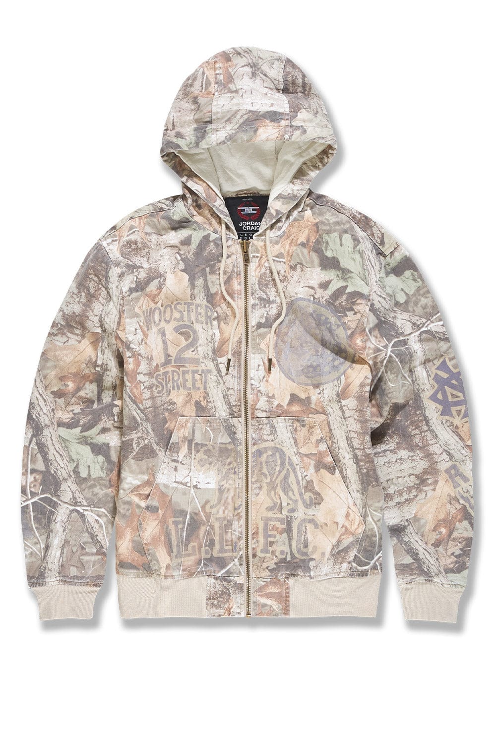 Jordan Craig Wooster Hooded Work Jacket (Birch Mist)