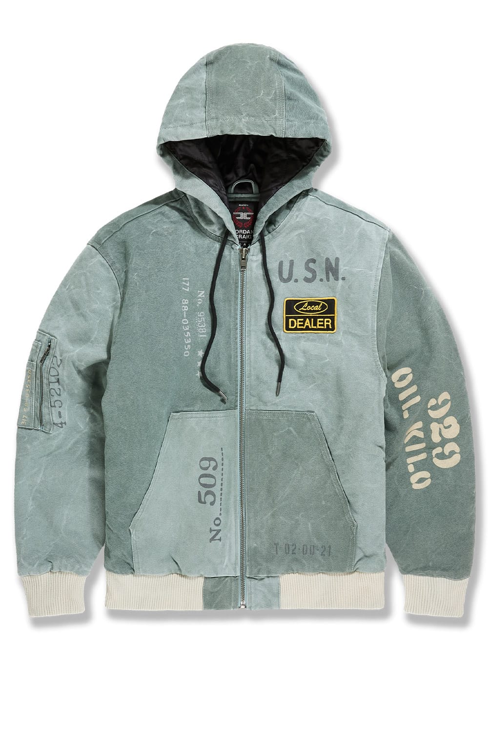 Jordan Craig Pelham Bay Hooded Work Jacket Marine / S