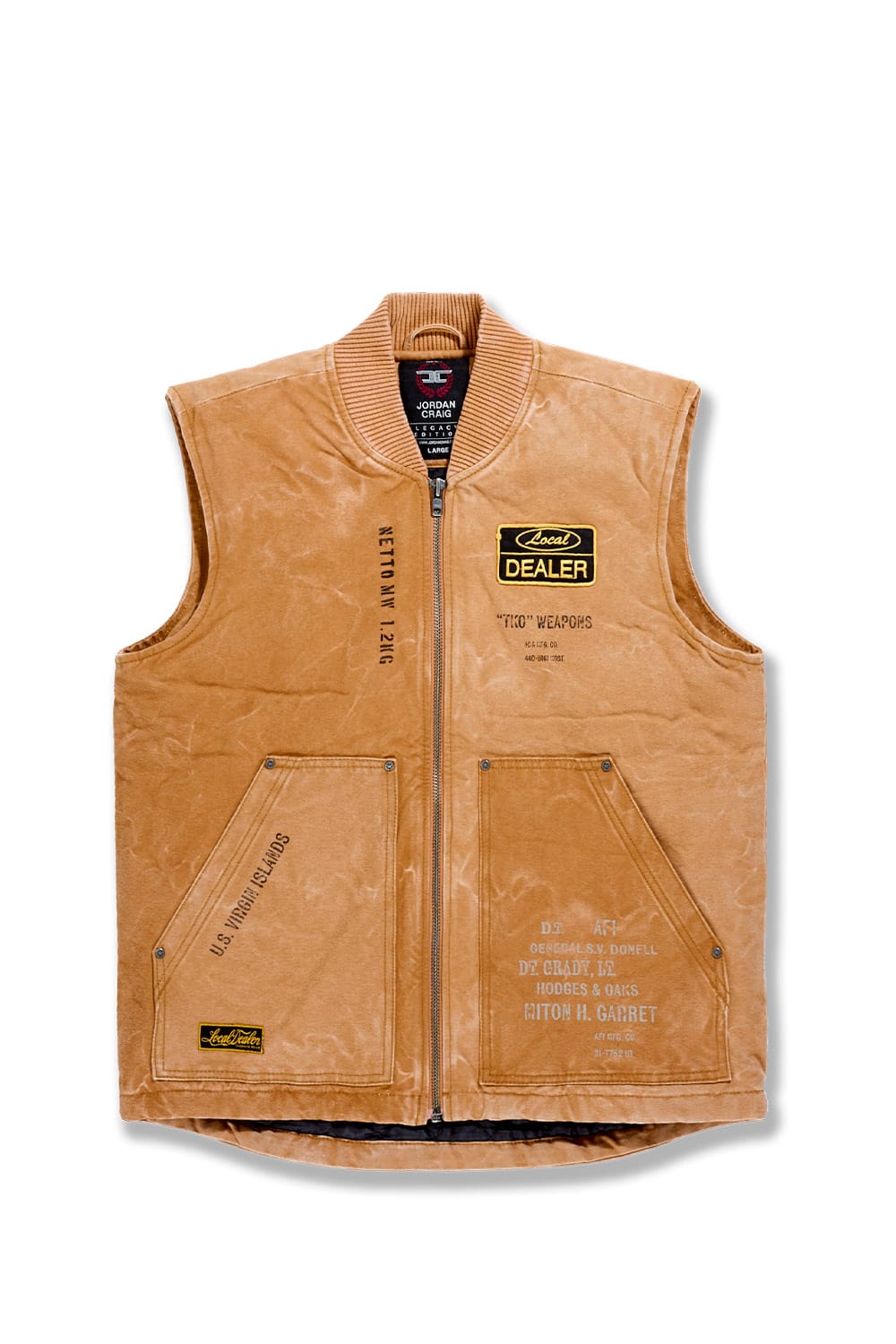 Jordan Craig Local Dealer Duck Canvas Vest Rescue / S