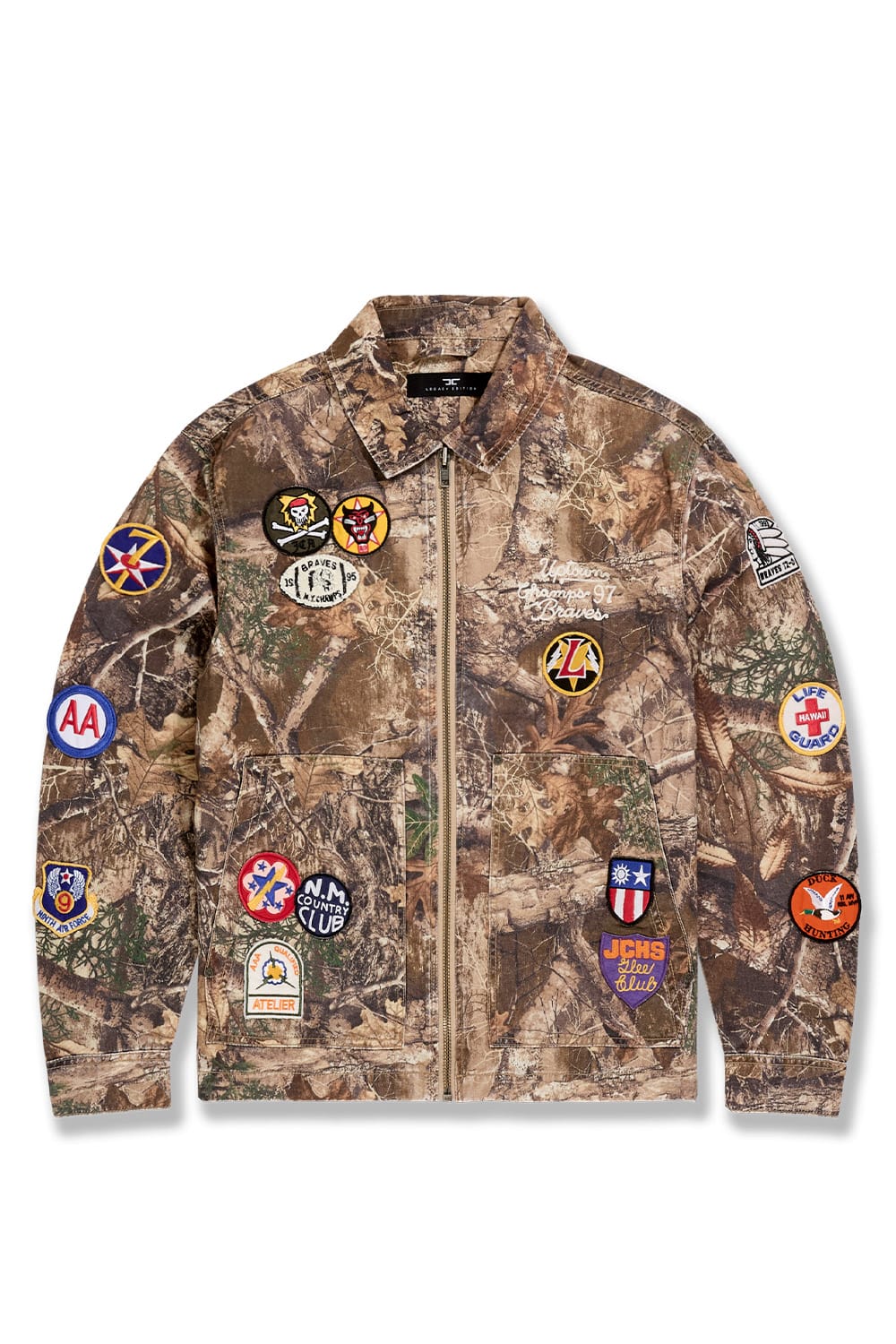 Jordan Craig Origin Story Full Zip Work Jacket (Hunter Camo)