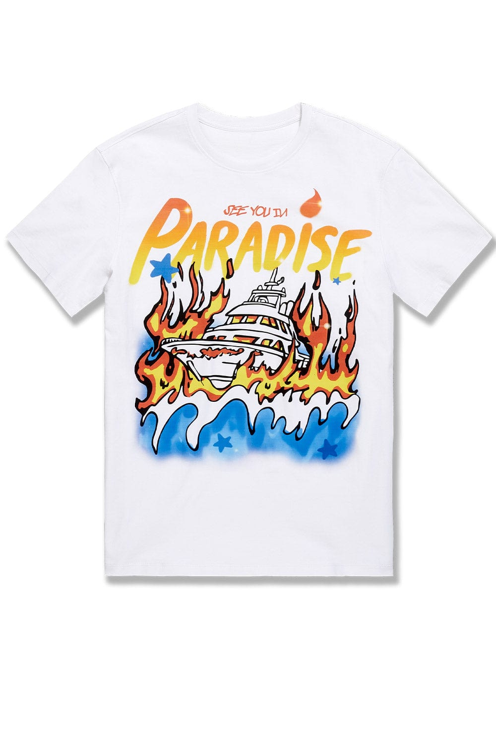 Jordan Craig Burn The Boats T-Shirt White / S