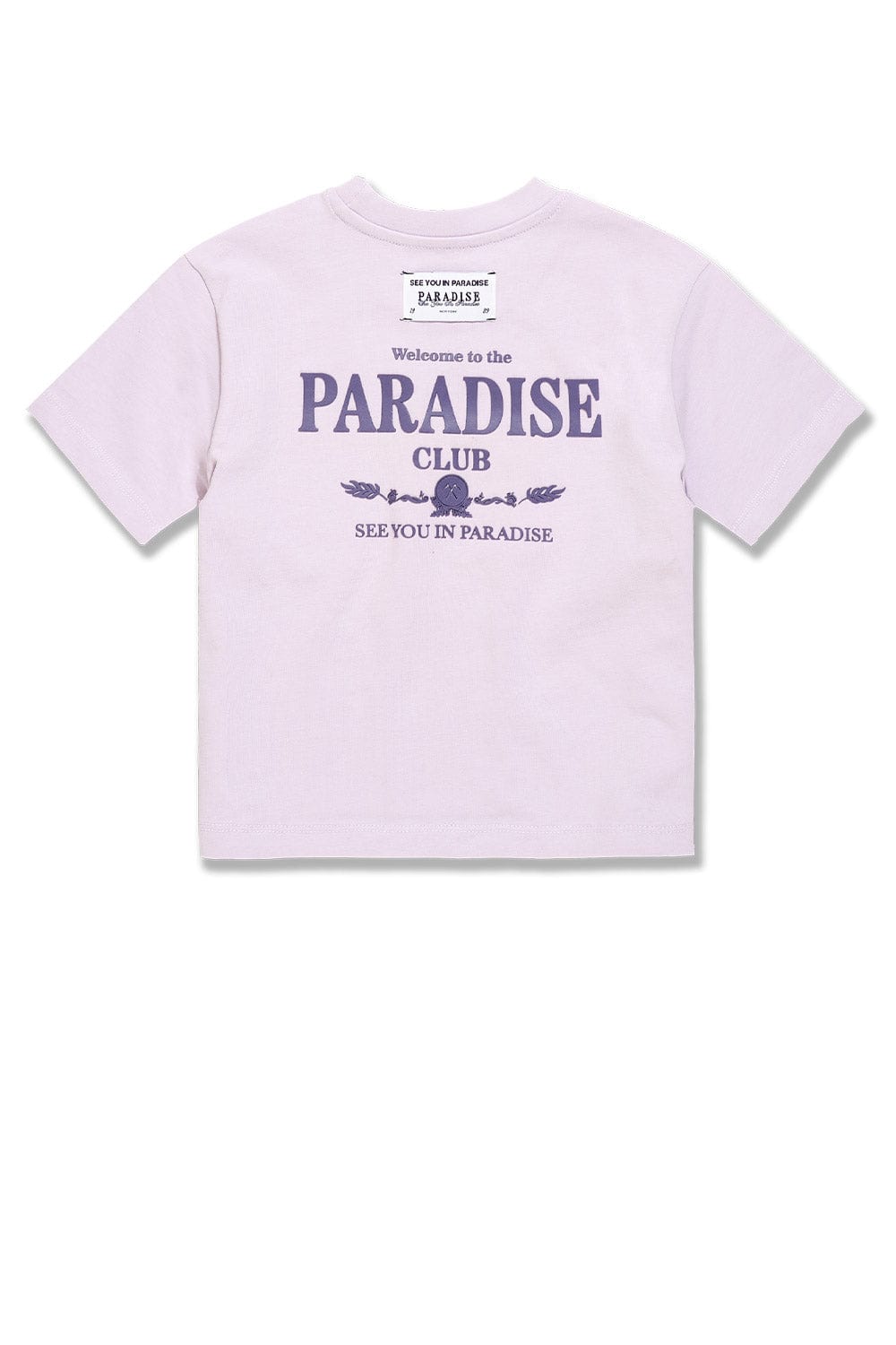 JC Kids Kids Paradise Club Cropped Boxy T-Shirt