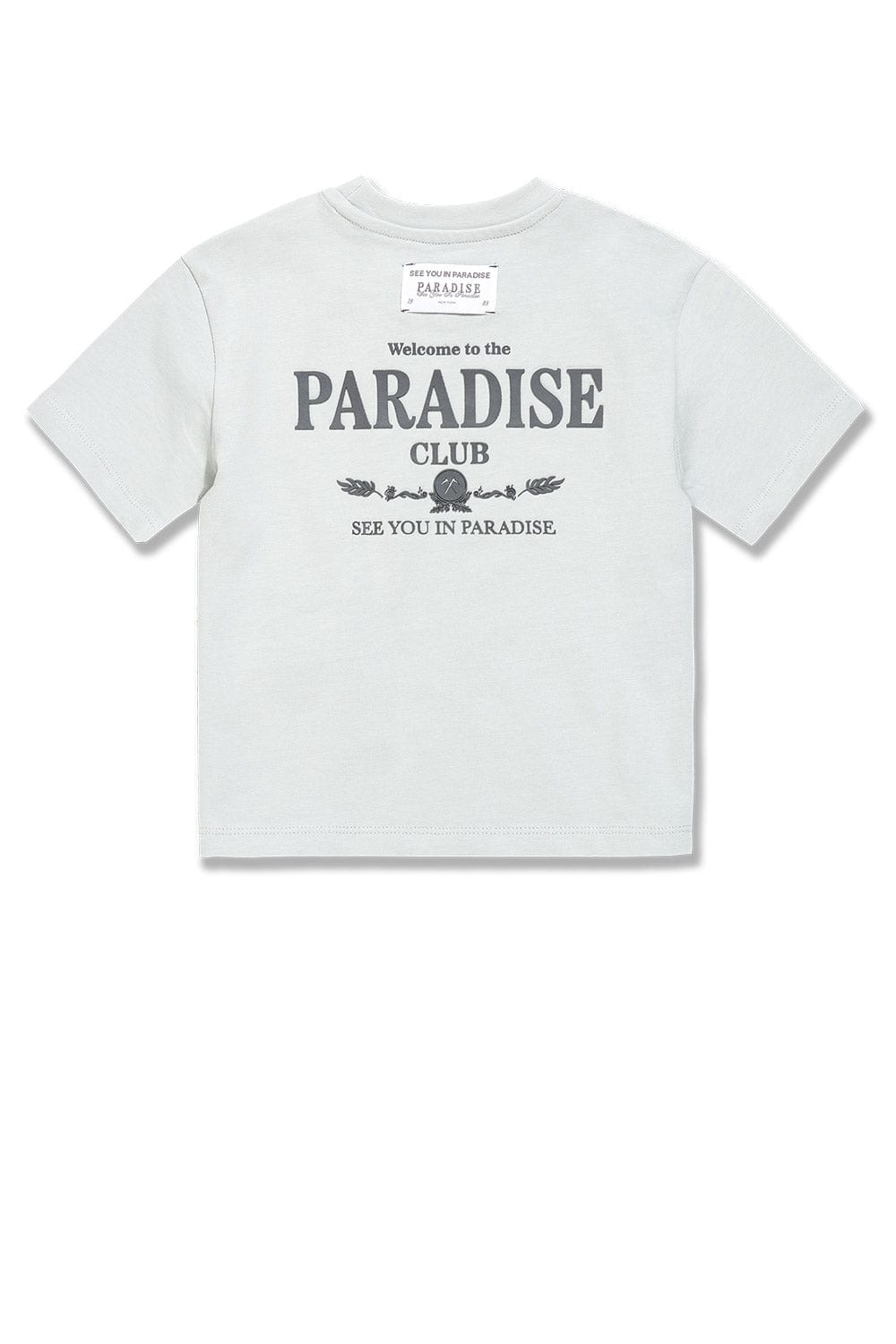 JC Kids Kids Paradise Club Cropped Boxy T-Shirt