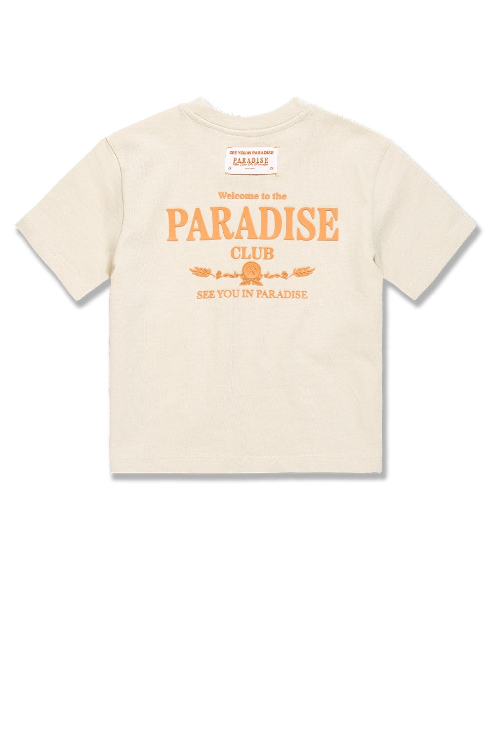 JC Kids Kids Paradise Club Cropped Boxy T-Shirt