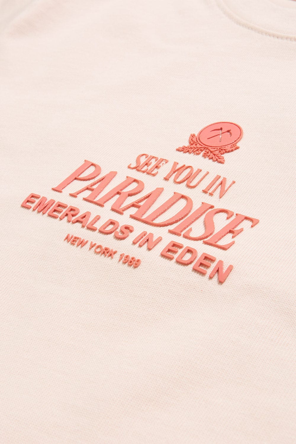 JC Kids Kids Emeralds in Eden Cropped Boxy T-Shirt