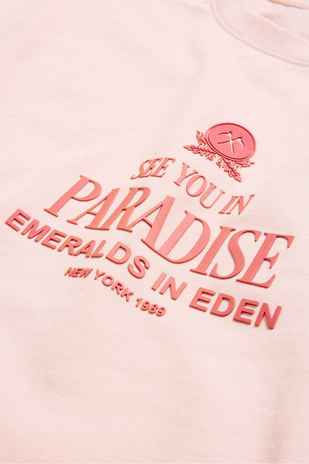 Jordan Craig Emeralds in Eden Cropped Boxy T-Shirt