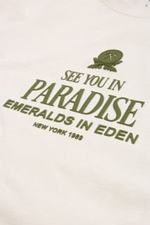 Jordan Craig Emeralds in Eden Cropped Boxy T-Shirt