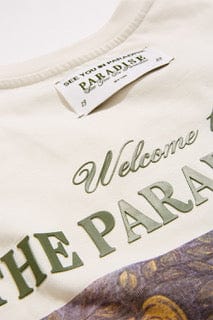 Jordan Craig Emeralds in Eden Cropped Boxy T-Shirt
