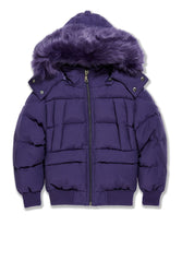 Kids Cross Bay Bomber Jacket (Purple)