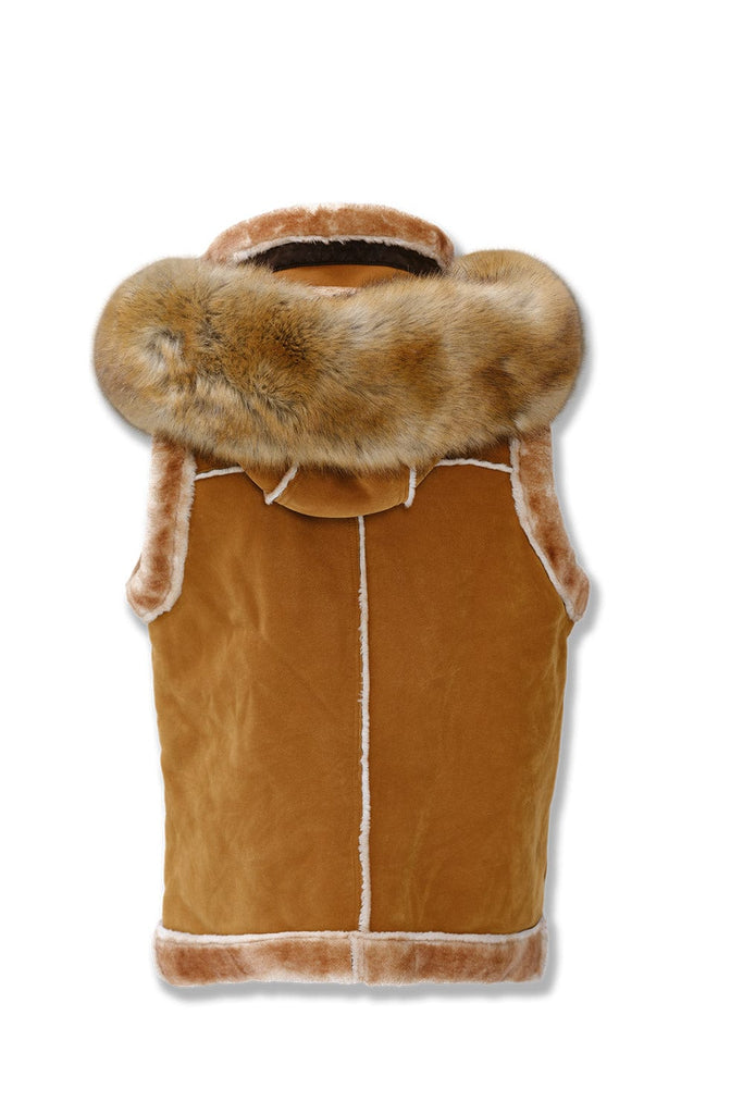 Jordan Craig Denali Shearling Vest (Cognac)