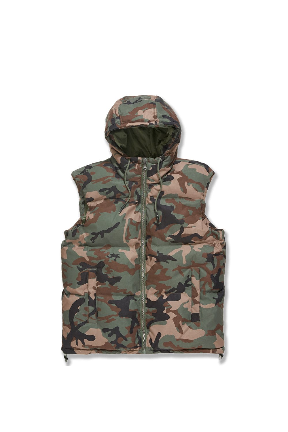 East New York Bubble Vest Vintage Camo