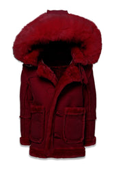 Kids Denali Shearling Jacket (Wine)