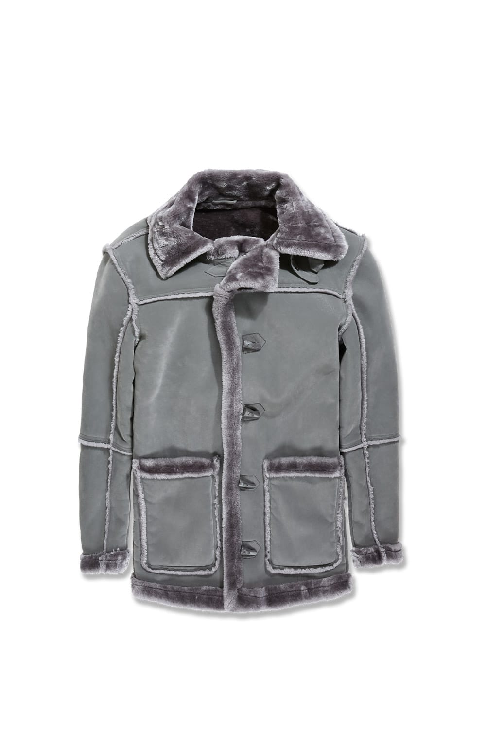 Jordan Craig Denali Shearling Jacket (Charcoal)