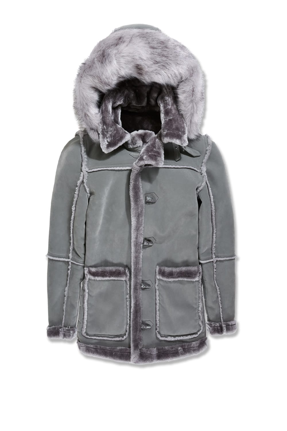 Jordan Craig Denali Shearling Jacket (Charcoal)