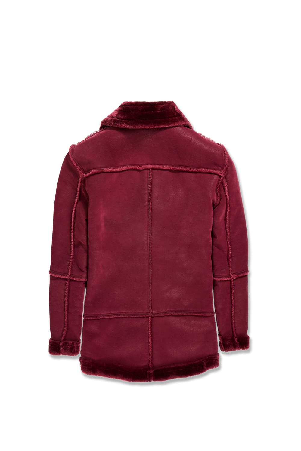 JC Big Men Big Men's Denali Shearling Jacket (Wine)