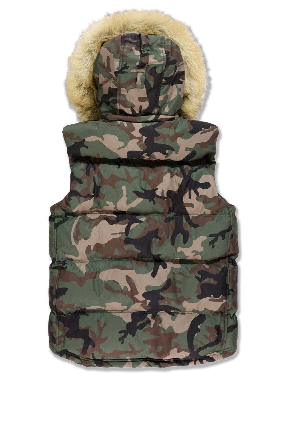 Jordan Craig Yukon Fur Lined Puffer Vest (Vintage Camo)