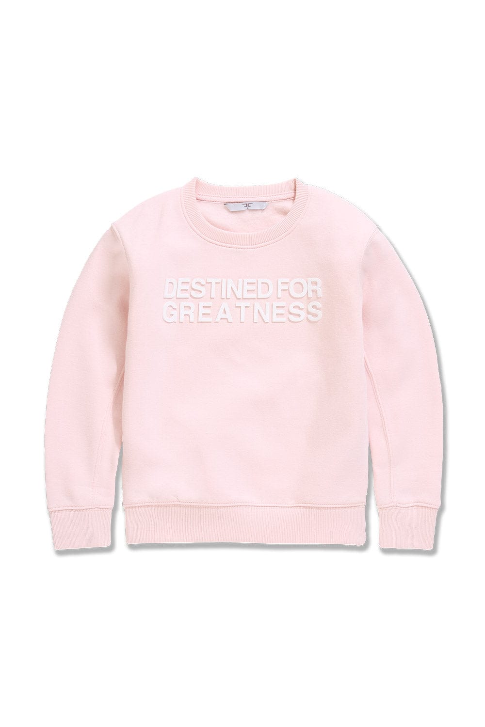 JC Kids Kids Destined For Greatness Crewneck Sweatshirt Light Pink / 2