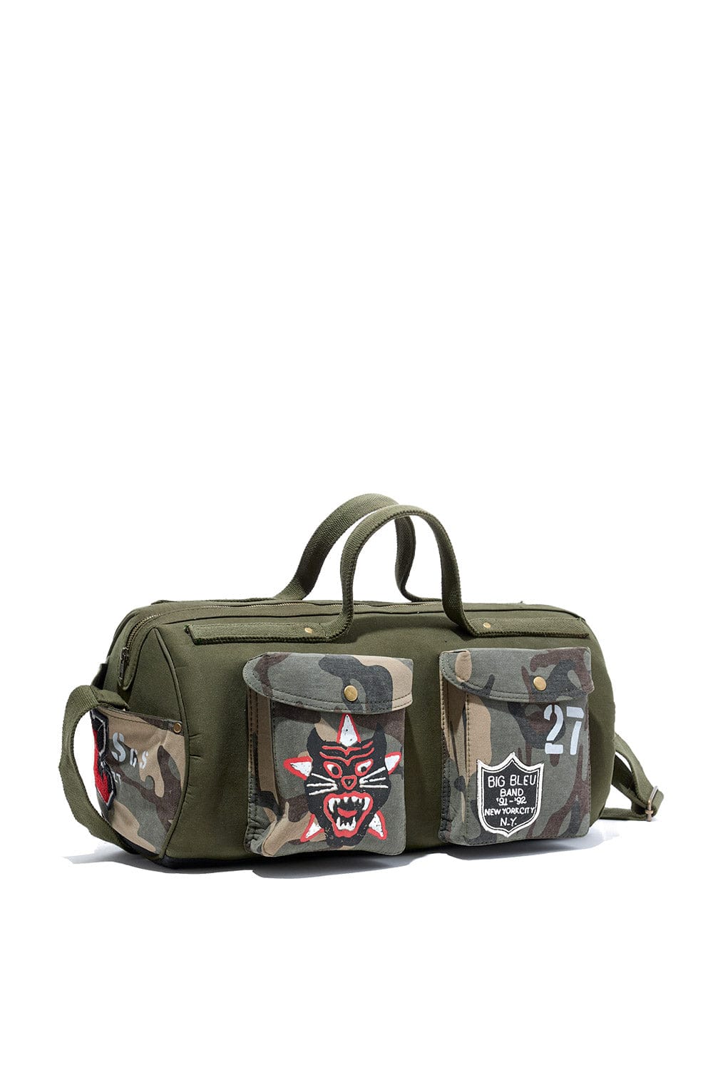 Purple Heart Duffle Bag (Woodland)