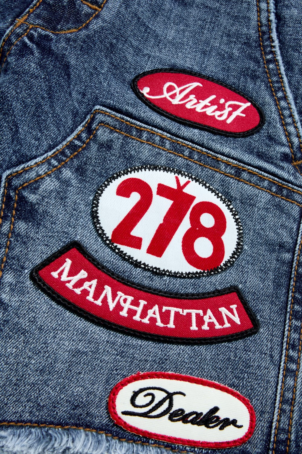 JC Kids Kids The Re-Up Denim Shorts (Aged Wash)