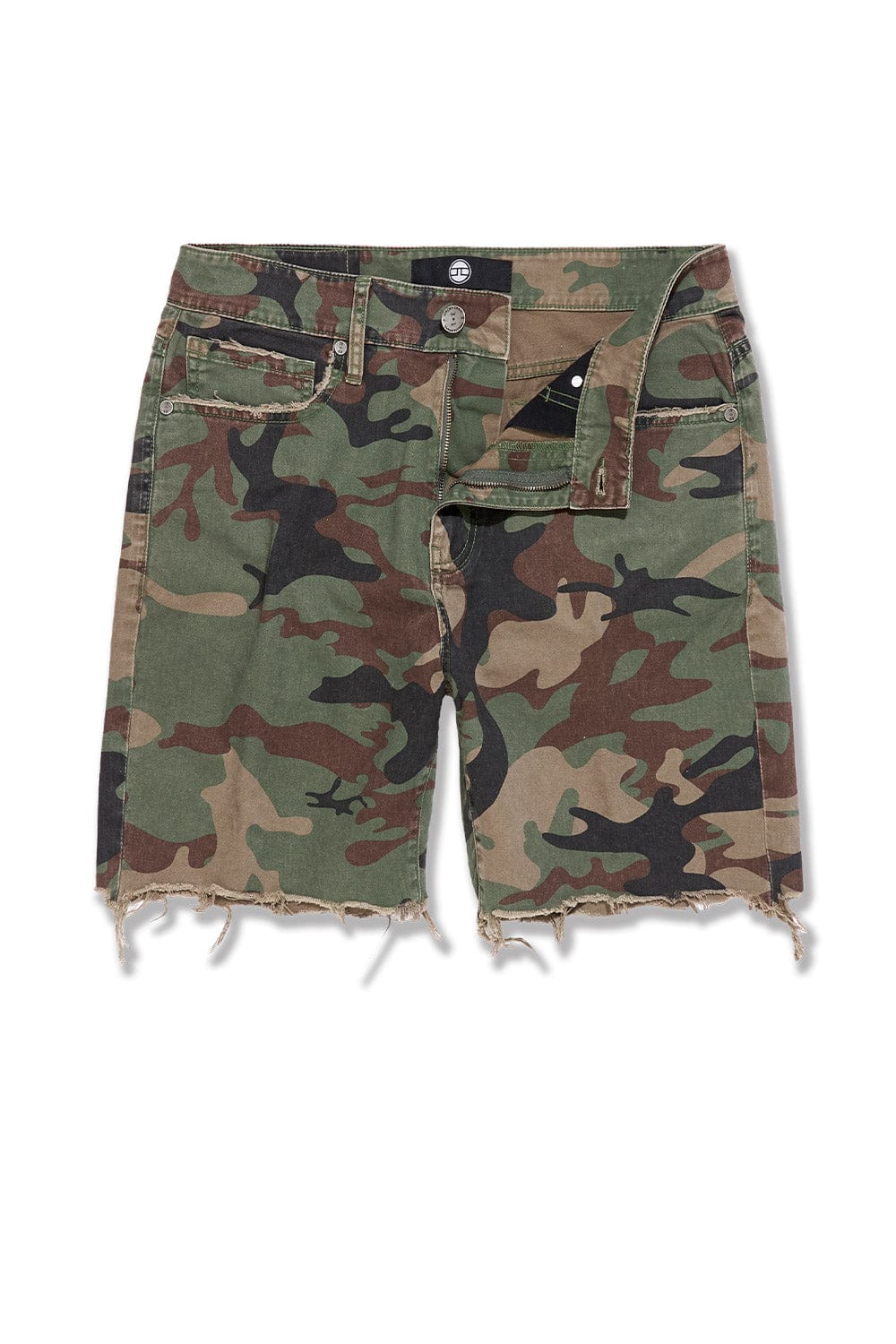 JC Big Men Big Men's Retro Infantry Twill Shorts Vintage Camo / 46
