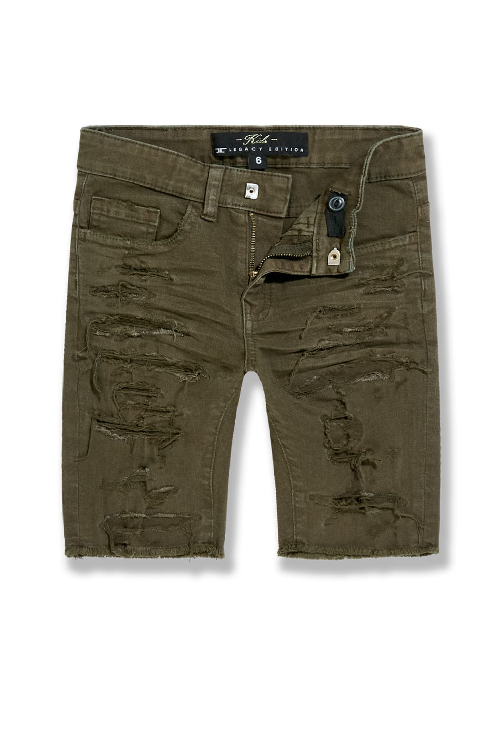 JC Kids Kids Tulsa Twill Shorts Army Green / 2