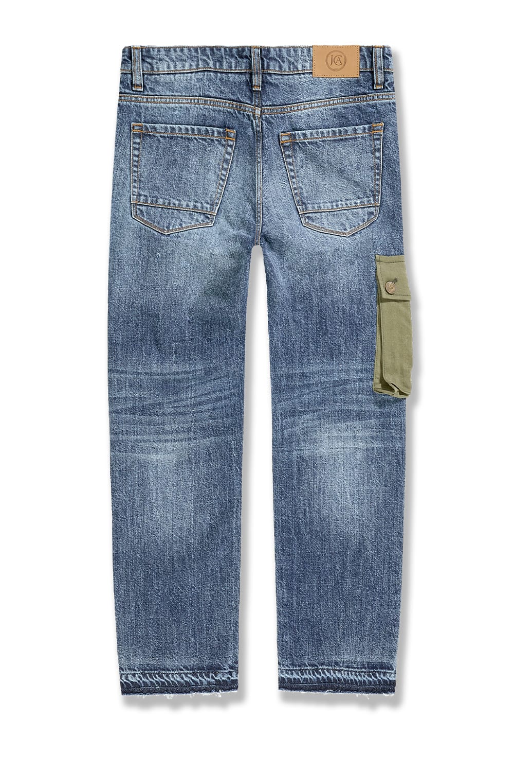 Jordan Craig Relaxed Fit - Bronco Patchwork Denim - Aaron Collection