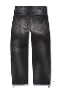 Brian - Reconstructed Denim (Black Shadow)