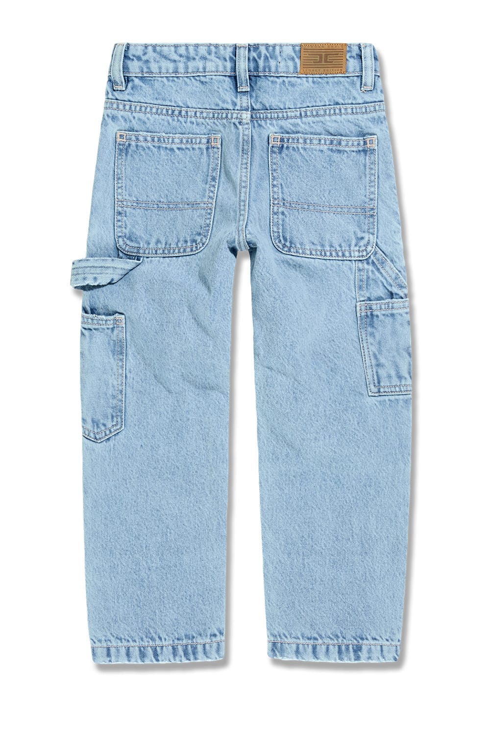 JC Kids Kids Wide Leg Craftsman Denim (Ice Blue)