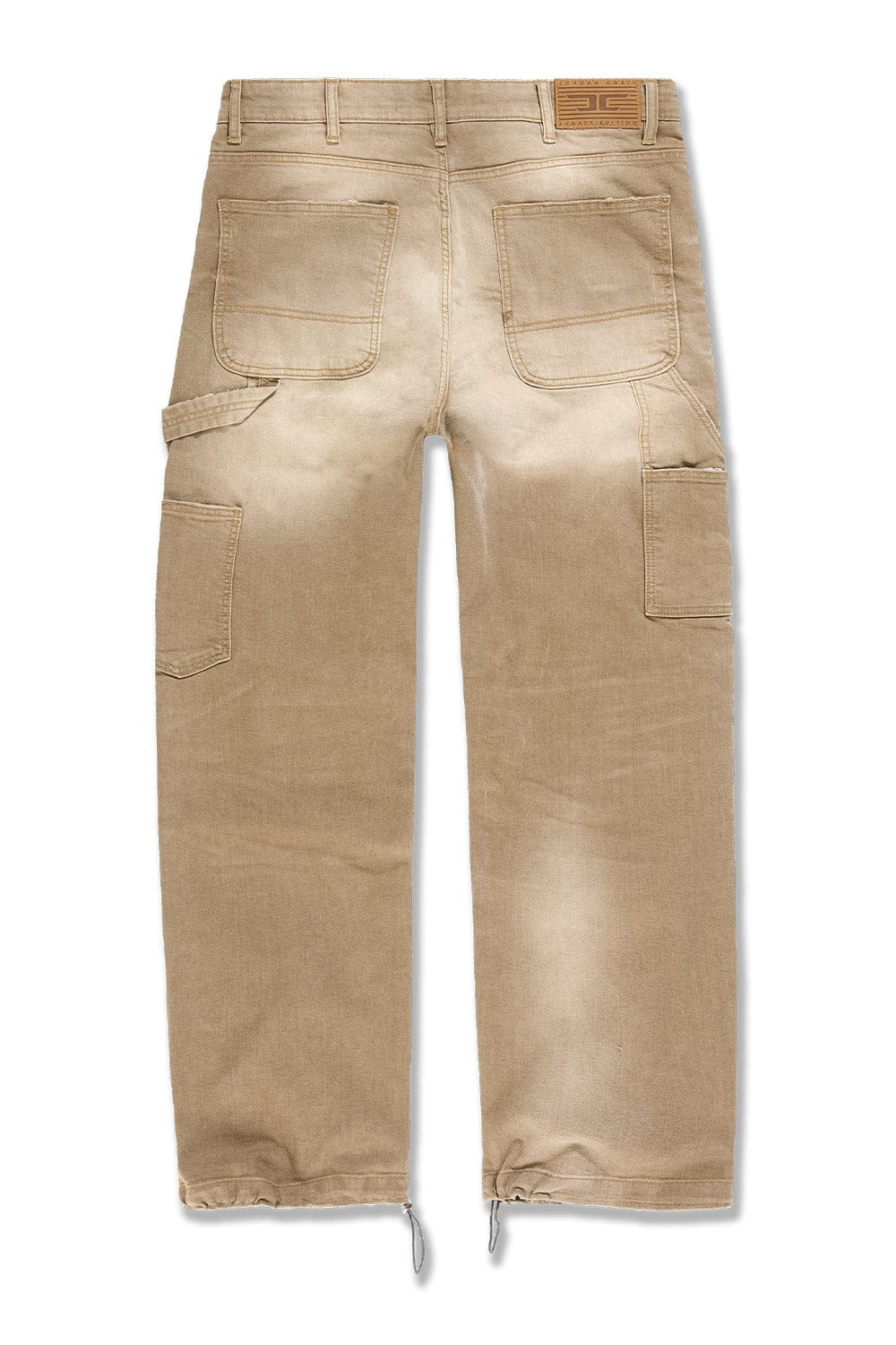 Wide Leg Fit - Craftsman Denim (Khaki Wash) - Brian Collection