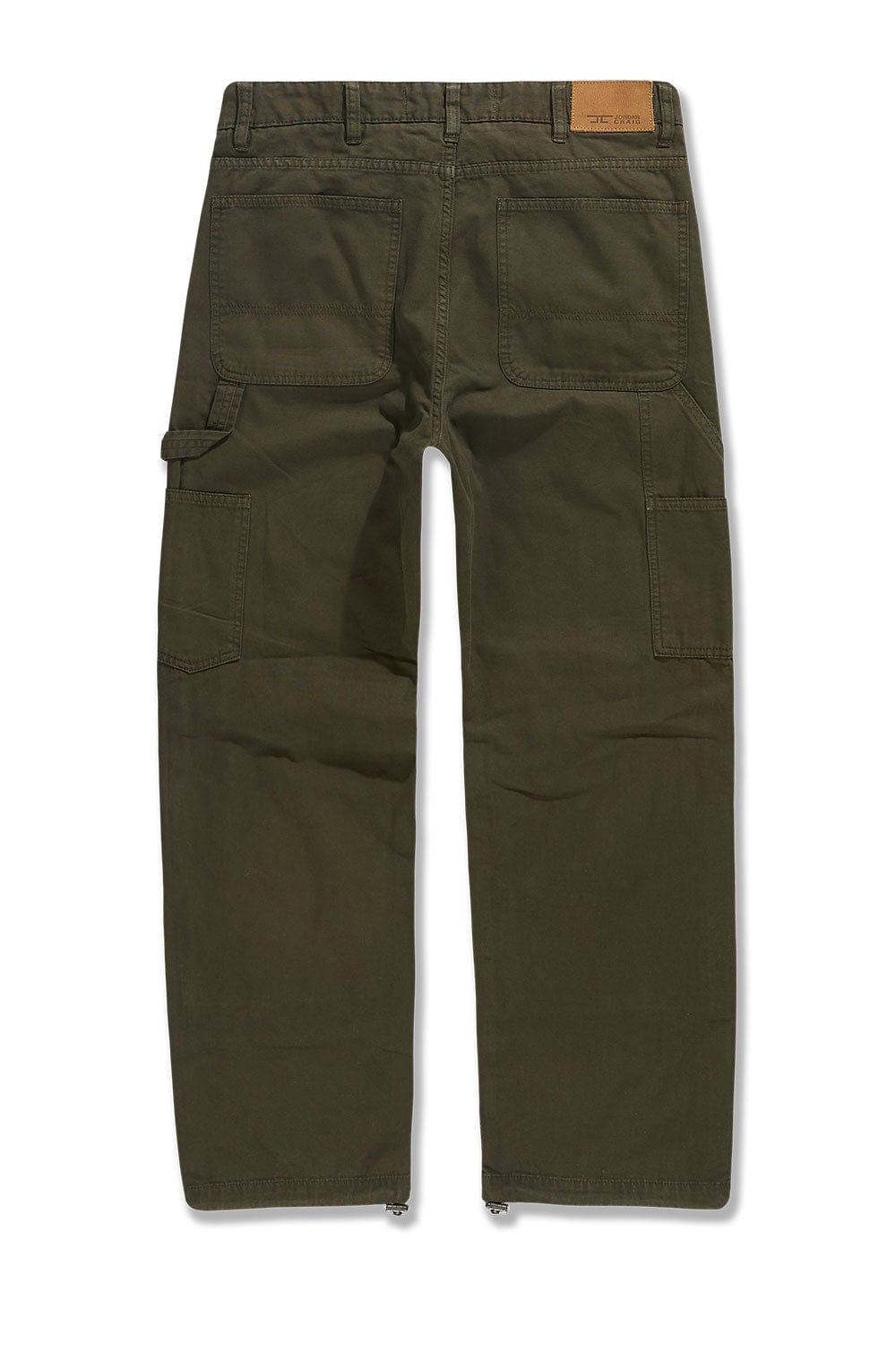 Wide Leg Fit - Craftsman Denim (Army Green) - Brian Collection