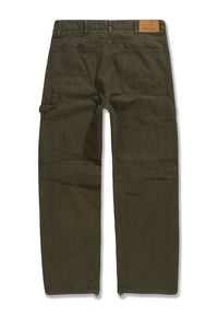 Brian - Craftsman Denim (Army Green)