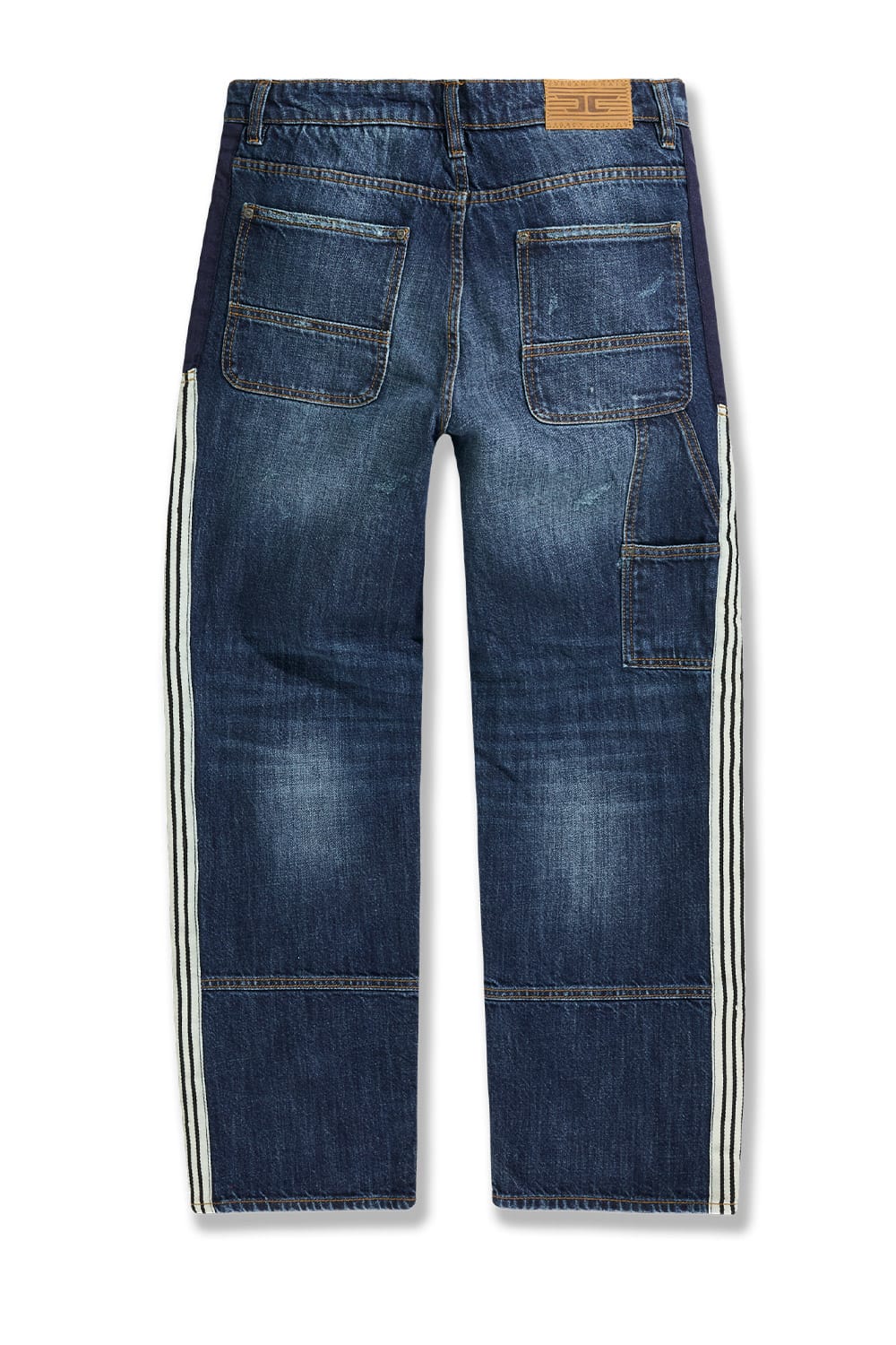 Jordan Craig Wide Leg Fit - Proper Striped Denim - Brian Collection