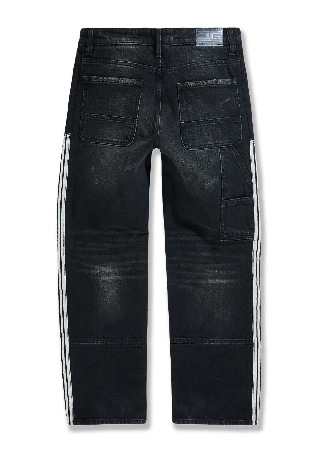 Jordan Craig Wide Leg Fit - Proper Striped Denim - Brian Collection