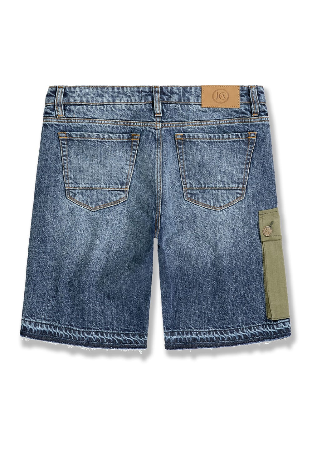 Jordan Craig OG - Bronco Patchwork Denim Shorts