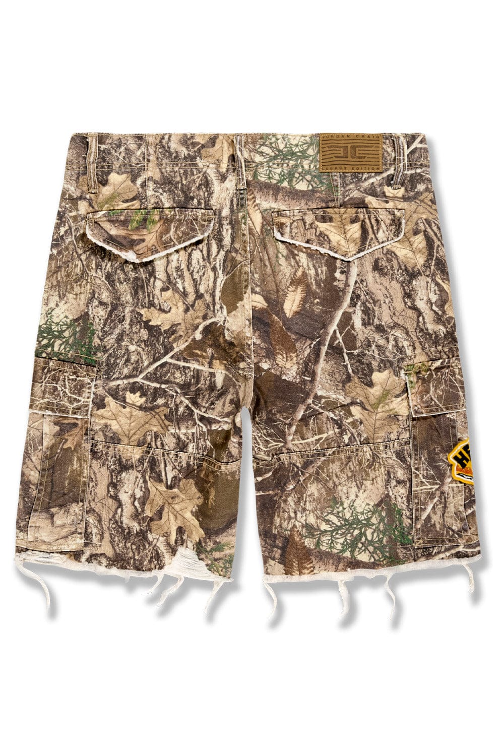 Big Men's War Angel Cargo Shorts