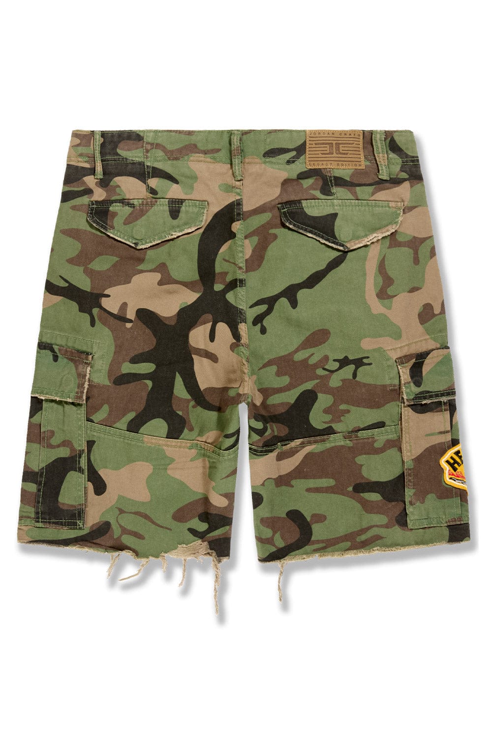 Big Men's War Angel Cargo Shorts