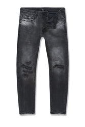 Big Men's Collins Attitude Denim (Black Shadow)