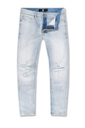 Big Men's Collins Attitude Denim (Iced White)