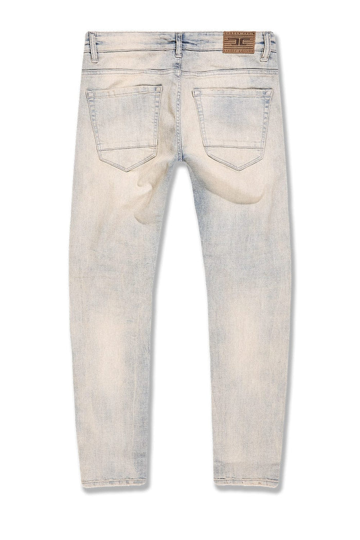 Collins Collection Straight Fit - Dune Denim (Cream Wash) - Collins Collection